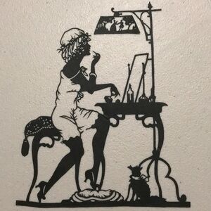 💖 Handmade PaperCut Silhouette Scherenschn…